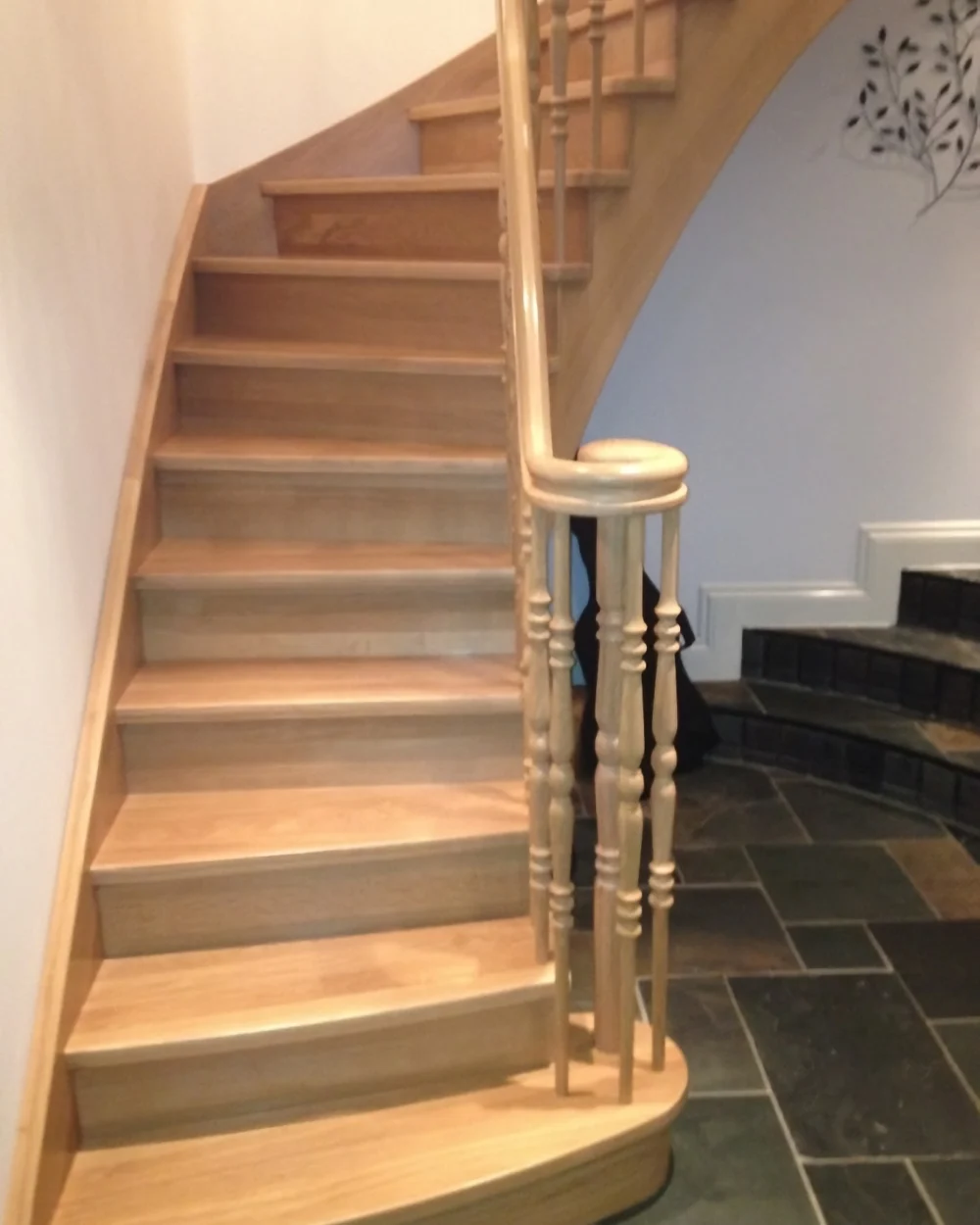 Holztreppe Nr. 9